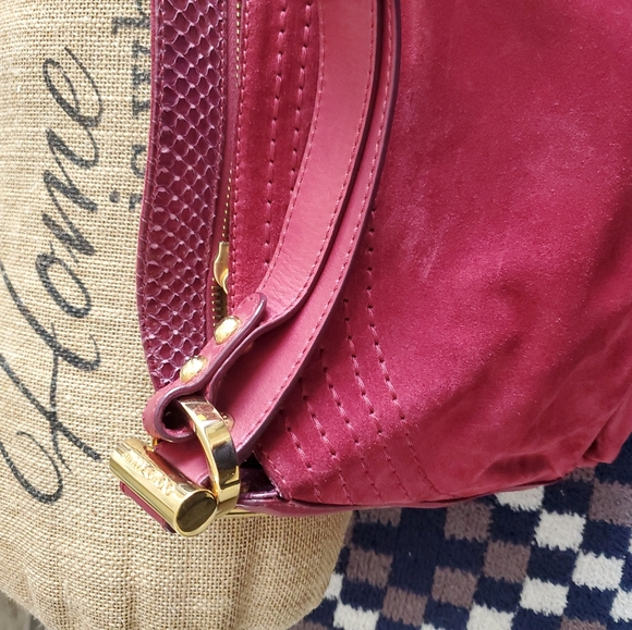 Jimmy choo suede leather python - Picture 2 of 7